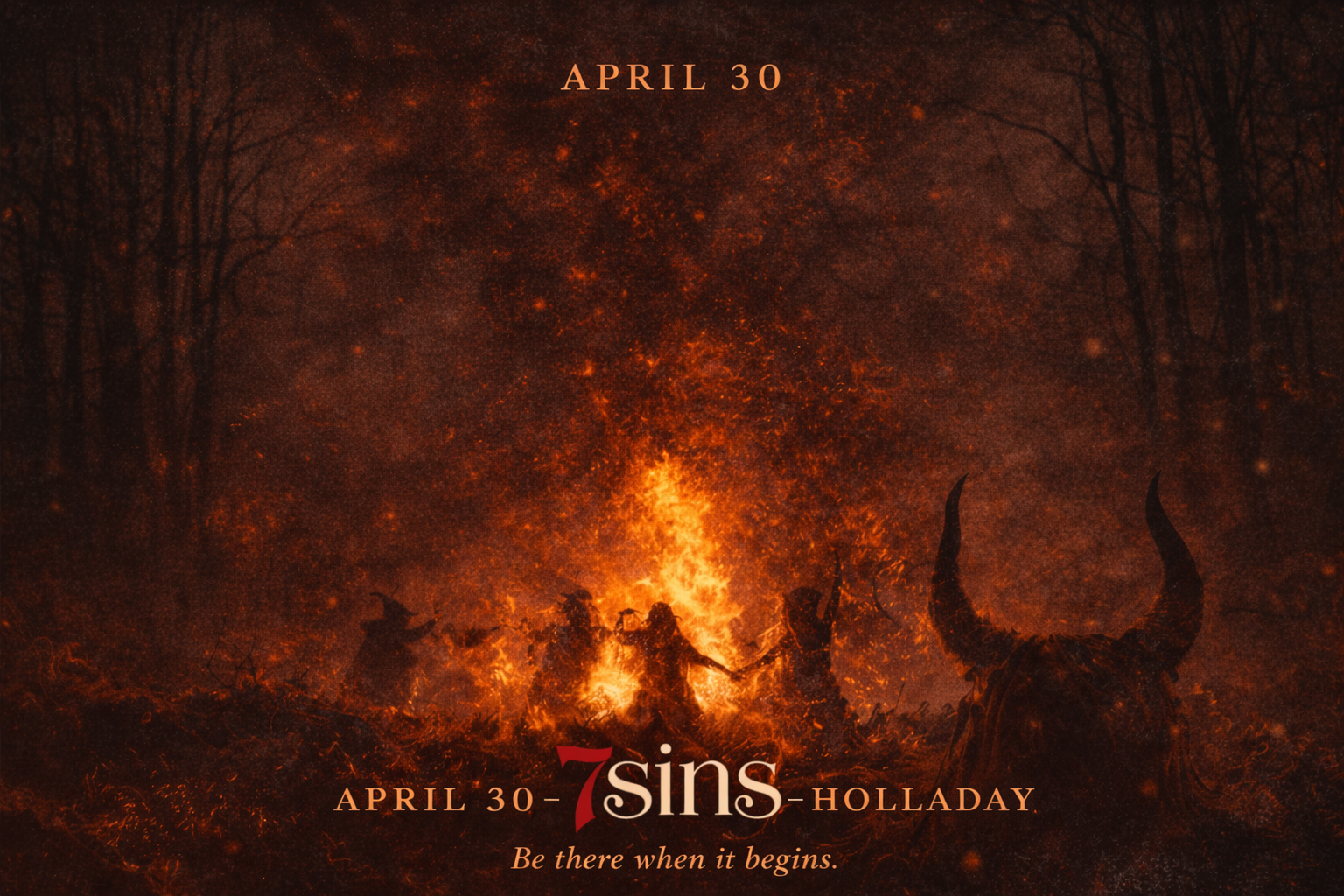 Walpurgis Night at 7 Sins Cocktail Bar