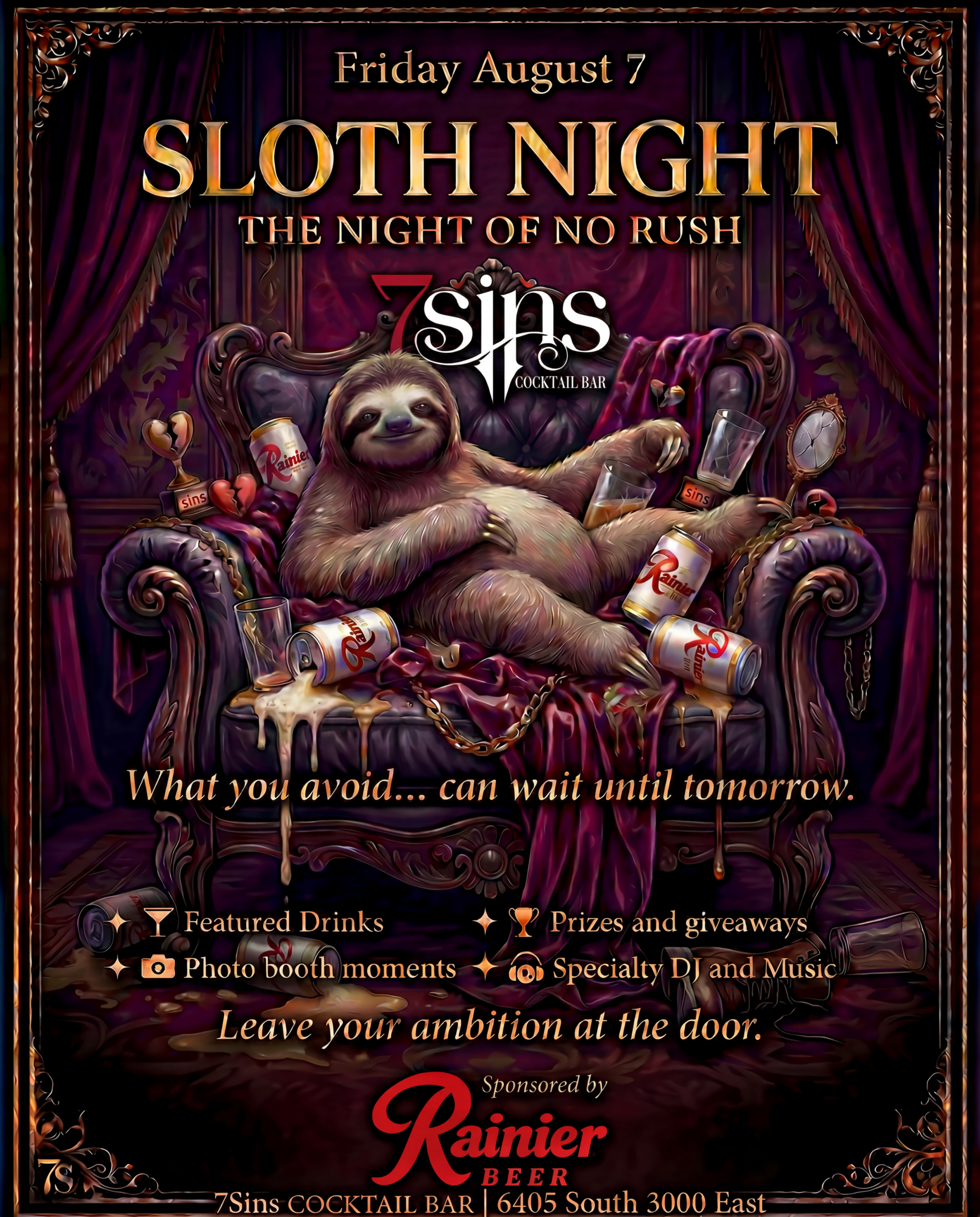 Sloth Night: The Night of No Rush